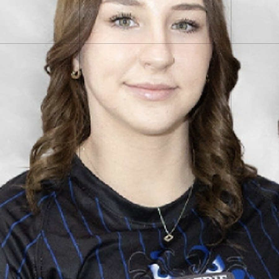 Eva Wingeier in her Lake Erie Vengeance jersey